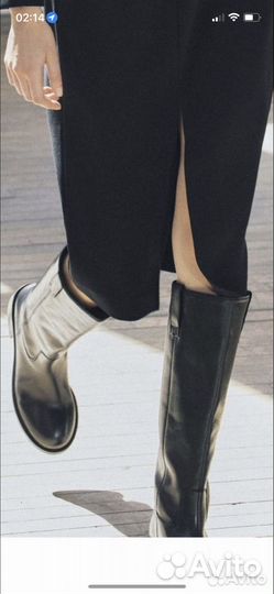 Сапоги zara 37 женские оригинал