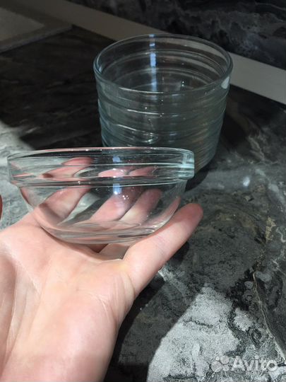 Креманки стекло 6 шт