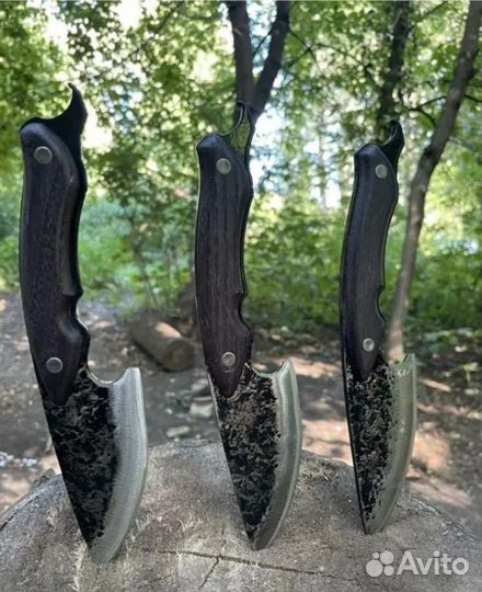 Нож шкуросъемный Акула