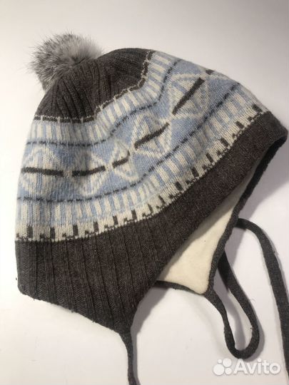 Шапка и варежки на зиму