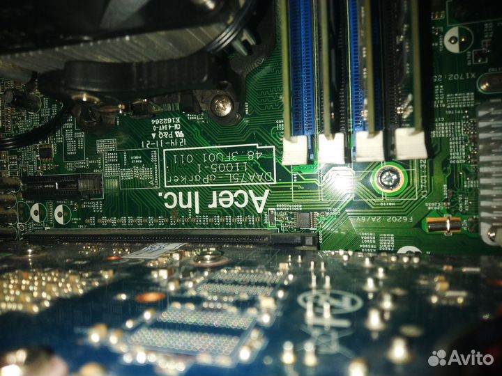 Материнская плата с процессором amd a6