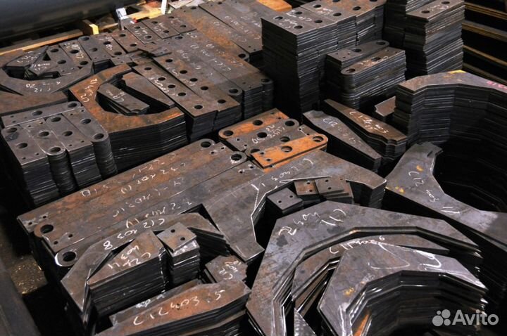 Плазменная, газокислородная резка чпу, гибка листа