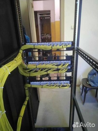 Монтаж скс. Слаботочные системы