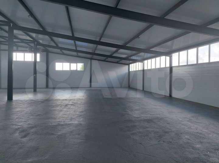 Теплый склад, производство 720 м². 1 этаж. Ворота