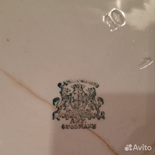 Антикварные тарелки