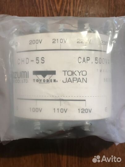Понижающий трансформатор toyozumi CHD-5S 220*110*5