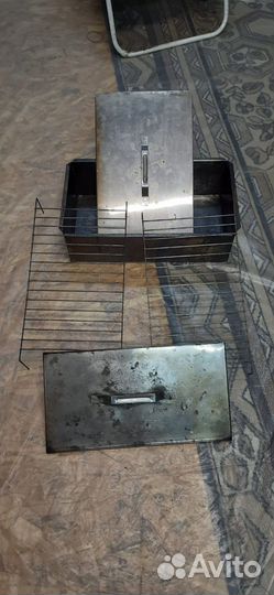 Коптильня из нержавейки бу