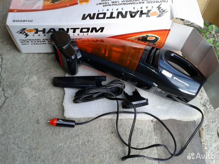 Автомобильный пылесос (новый)