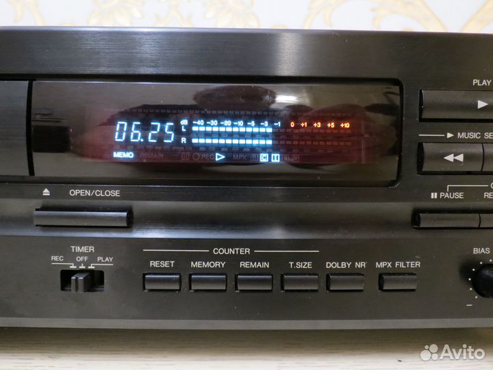 Кассетная дека Denon DRS-640. Отличное состояние