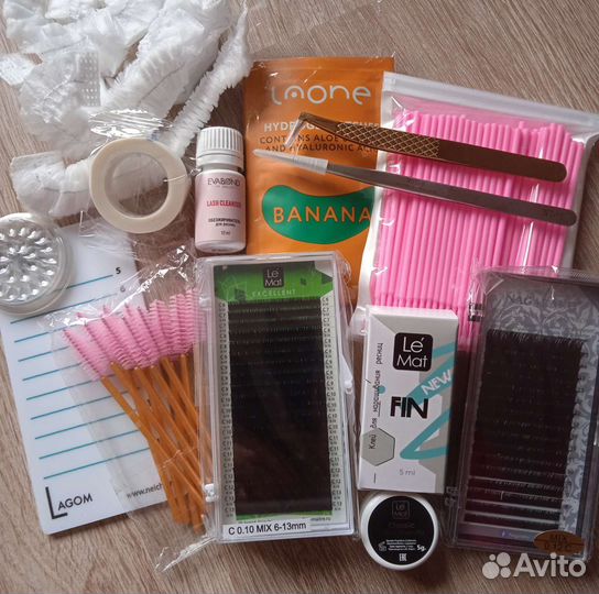 Материалы для ресниц (сп Lash&Go, Enigma, LeMat)
