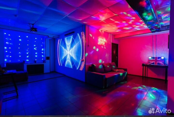 Лофт с караоке для вечеринки