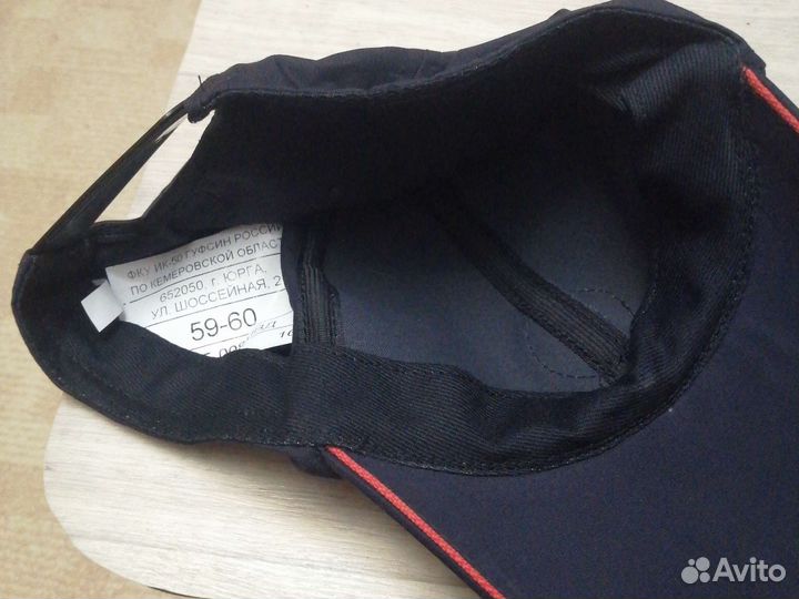 Кепка полицейского новая