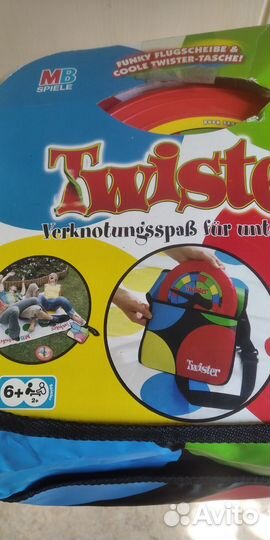 Twister(новая версия) игра + тарелка