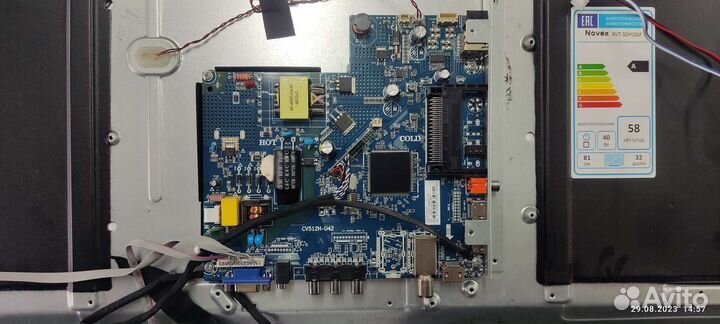 Плата Cv512h-u42 от Novex nvt-32h103m