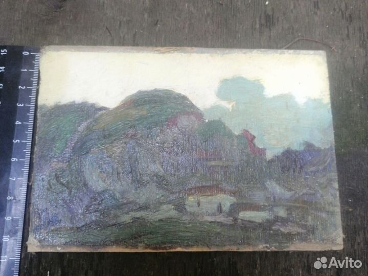 Картина маслом пейзаж