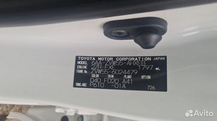 Лямбда-зонд Toyota Prius ZVW55 2ZR-FXE 2021