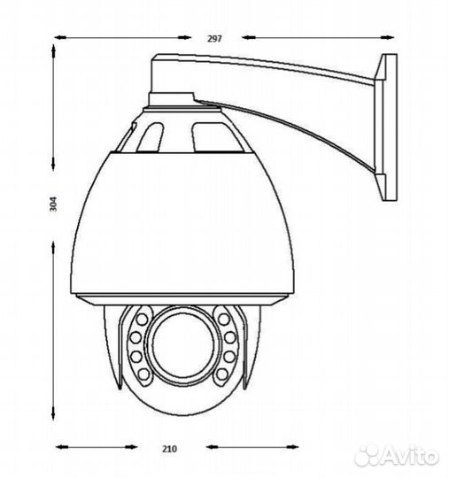 IP видеокамера RV-3422