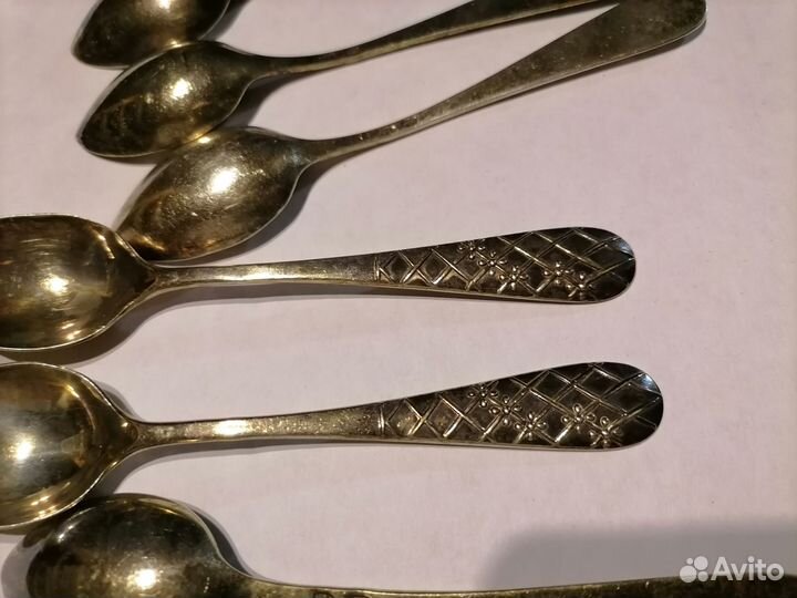 Серебряная чайная ложка СССР