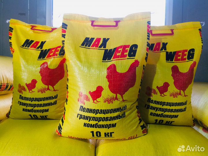 Комбикорм для всех видов птиц