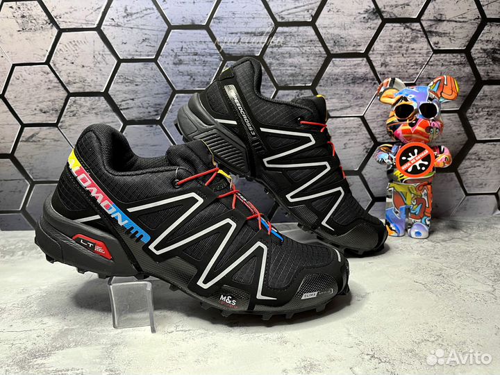 Кроссовки Salomon speedcross 3 черные
