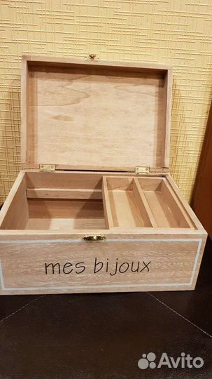 Шкатулка дерево новая