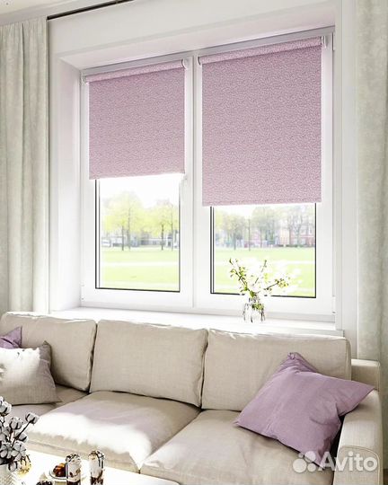 Рулонные шторы зебра на заказ