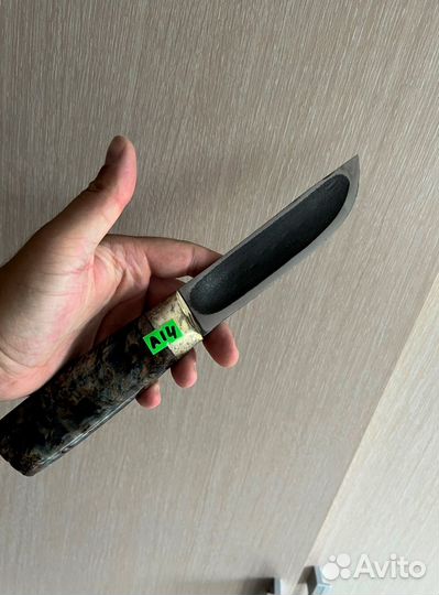 Нож якутский Кованный 110х18ш