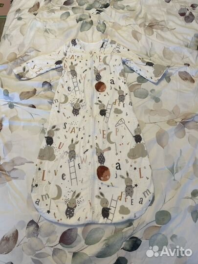 Одеялко кокон спальный мешок для малышей