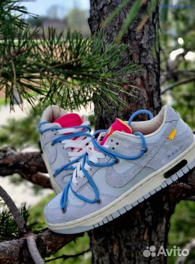 Мужские кроссовки Dunk от Nike (Off White, 41-45)