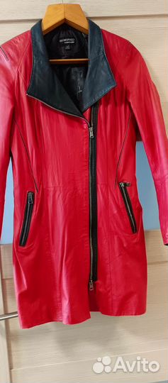 Кожаный плащ женский натуральная кожа