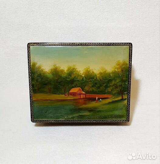 Шкатулка Федоскино