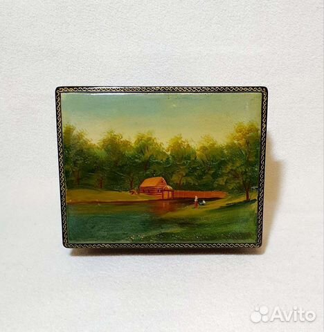 Шкатулка Федоскино