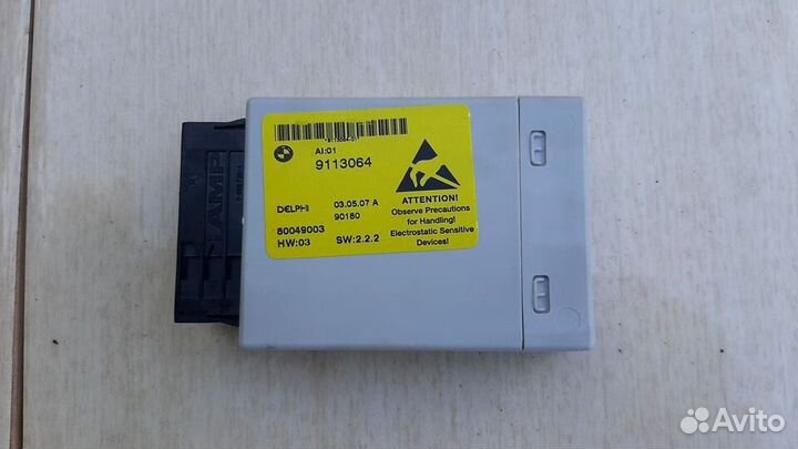 Блок управления телефоном BMW 5-Series 525I E60