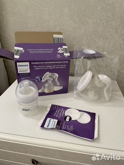 Молокоотсос avent ручной