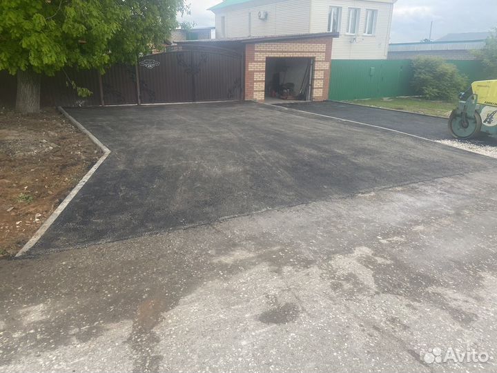 Сад благоустройство,асфальтирование,брусчатка