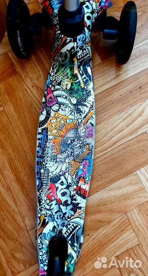 Самокат детский трехколесный бу