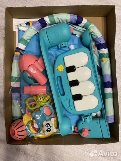 Музыкальный развивающий коврик