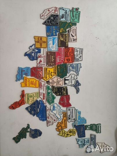 Карта Америки Магниты