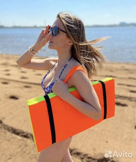 Пляжный коврик грязеотталкивающий камуфляжный