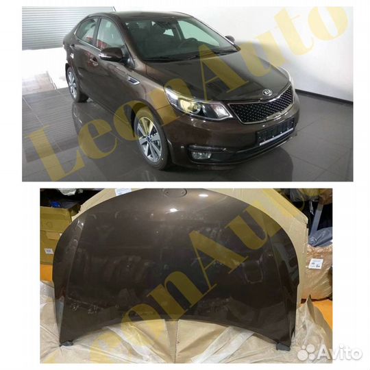 Капот на Kia Rio 3 2011-2017 VC5