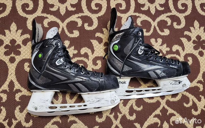 Коньки хоккейные reebok 20 k SR размер 9D