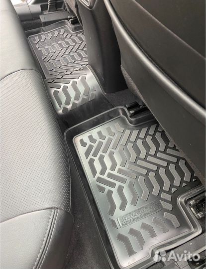 Коврики салона 3D Volvo XC90 2015-н.в