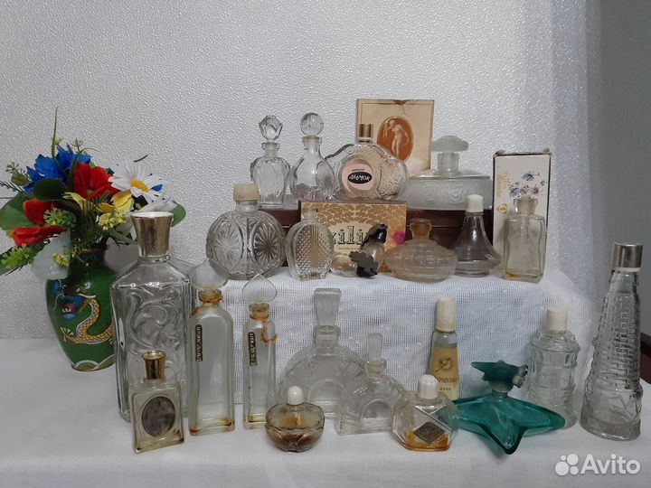 Винтаж флаконы от духов, одеколонов времён СССР