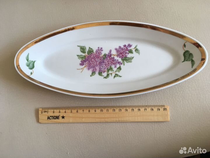 Столовый сервиз сирень дулево винтаж СССР