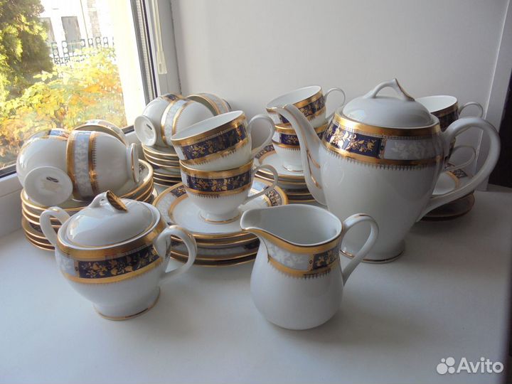 Золотая коллекц Yamasen Япония 12 перс Чайн сер