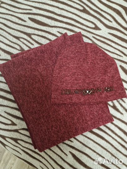 Комплект шапка и снуд