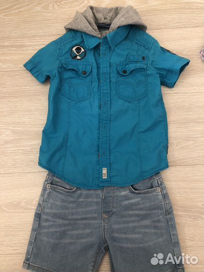 Детские вещи пакетом Zara, Mexx р.104