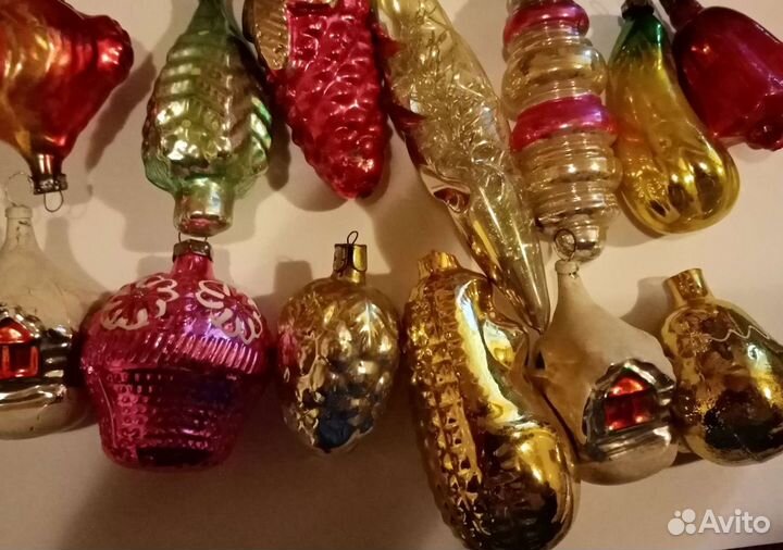 Ёлочные игрушки СССР