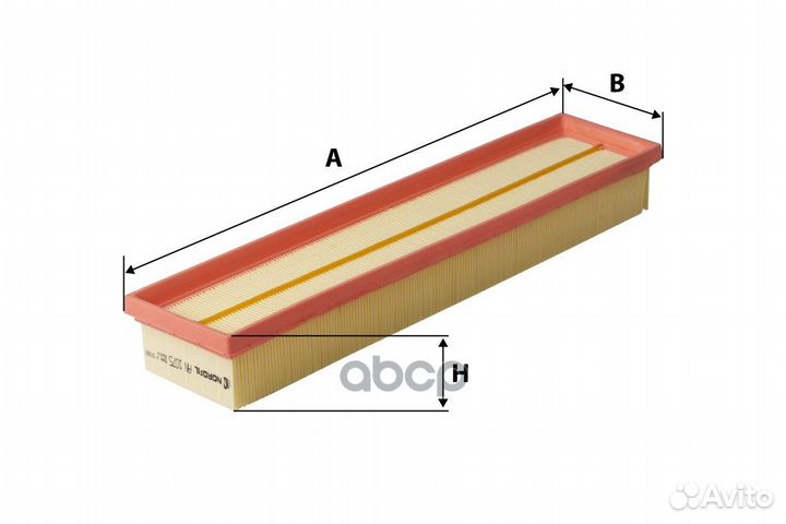 Фильтр воздушный Citroen Berlingo C4 C4 II X
