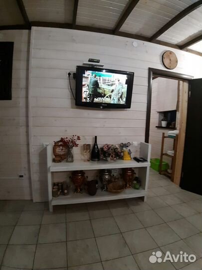 Русская баня на дровах с бассейном